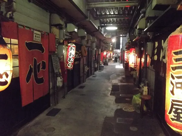 Small counters along Shizuoka Oden Yokocho